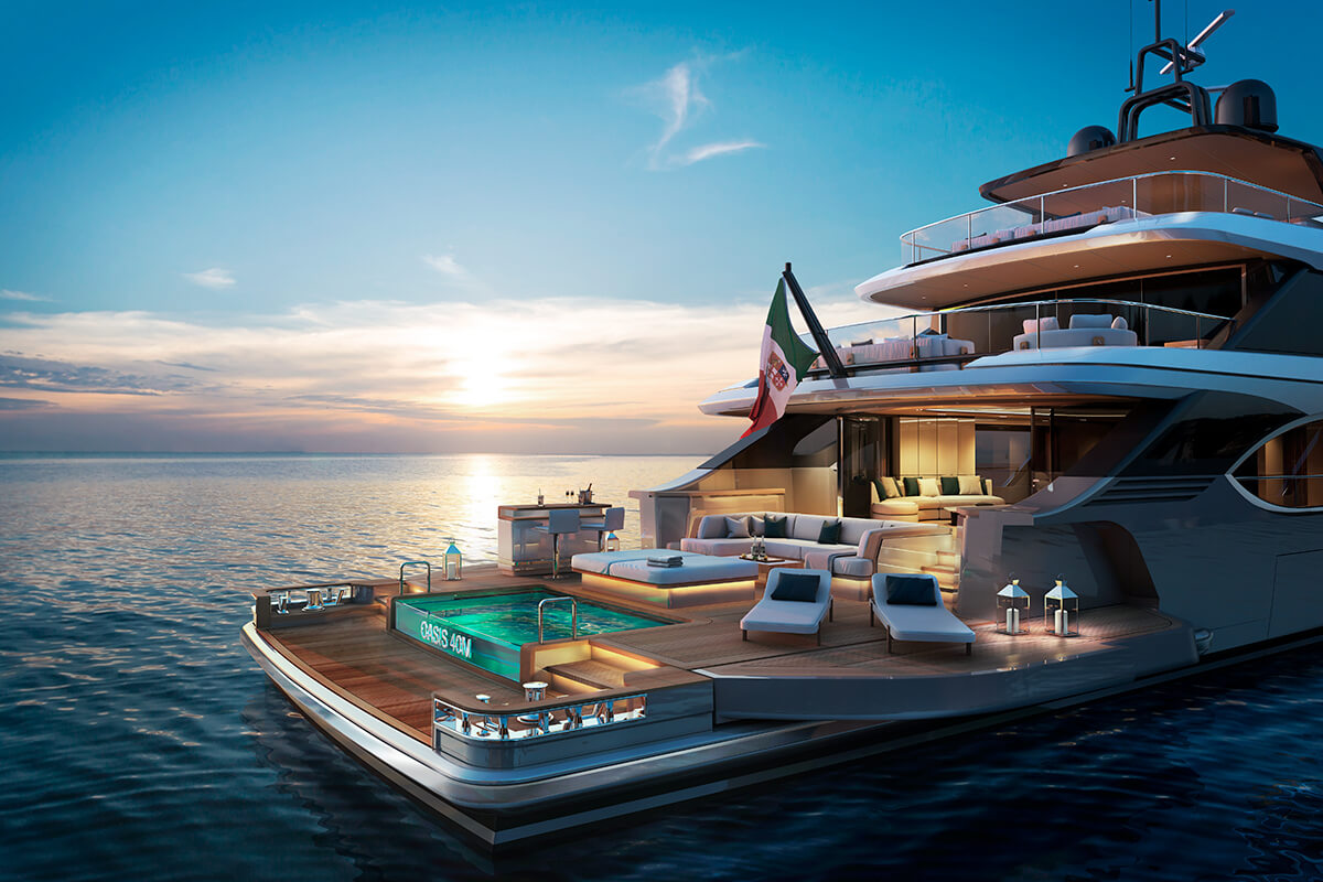benetti yachts oasis 40m